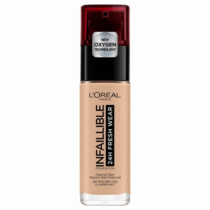 LOreal Paris Infallible 24H Fresh Wear 145 Rose Beige 30ml in de groep BEAUTY & HEALTH / Makeup / Make-up gezicht / Foundation bij TP E-commerce Nordic AB (A11664)