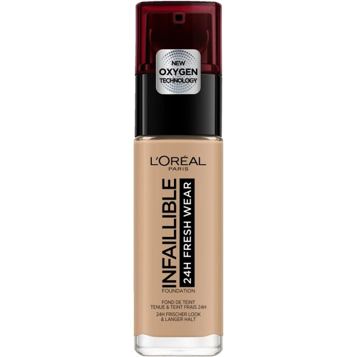 LOreal Paris Infallible 24H Fresh Wear 220 Sand 30ml in de groep BEAUTY & HEALTH / Makeup / Make-up gezicht / Foundation bij TP E-commerce Nordic AB (A11666)