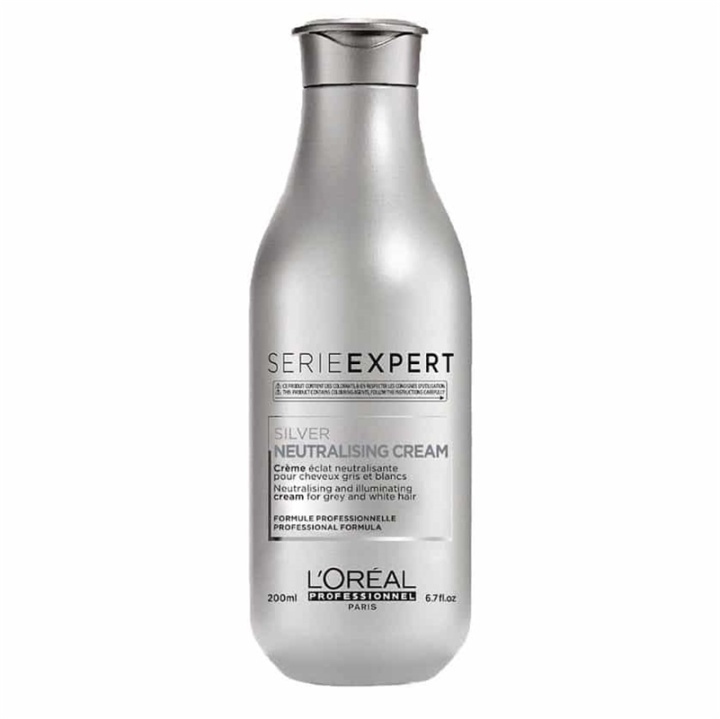 Loreal Serie Expert Silver Neutralising Cream Conditioner 200ml in de groep BEAUTY & HEALTH / Haar & Styling / Haarverzorging / Haarverf / Zilver conditioner bij TP E-commerce Nordic AB (A11682)