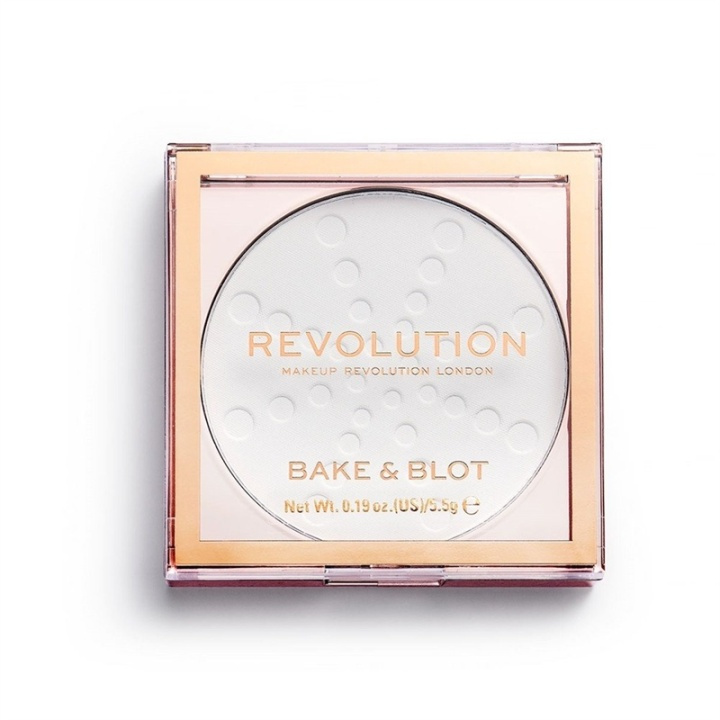 Makeup Revolution Bake & Blot - White in de groep BEAUTY & HEALTH / Makeup / Make-up gezicht / Poeder bij TP E-commerce Nordic AB (A11734)