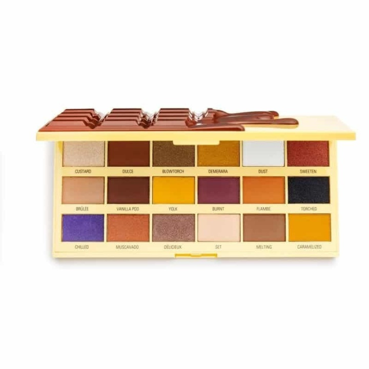 Makeup Revolution Chocolate Palette - Creme Brulee in de groep BEAUTY & HEALTH / Makeup / Ogen & Wenkbrauwen / Oogschaduw bij TP E-commerce Nordic AB (A11758)