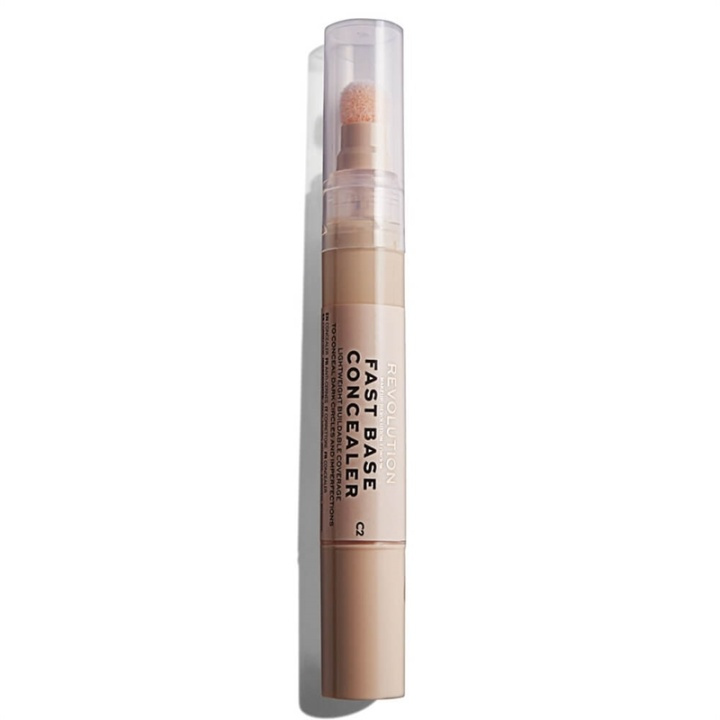 Makeup Revolution Fast Base Concealer C2 in de groep BEAUTY & HEALTH / Makeup / Make-up gezicht / Concealer bij TP E-commerce Nordic AB (A11823)