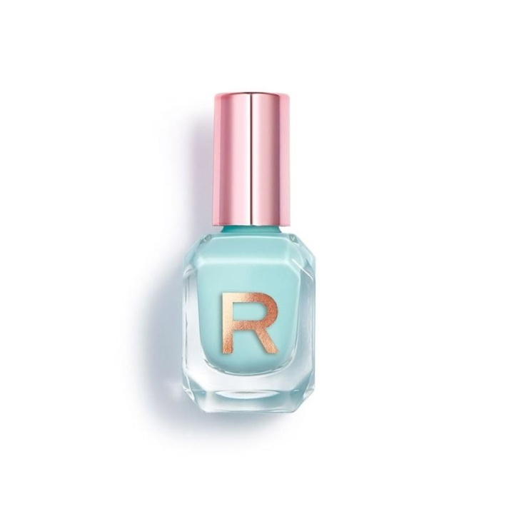 Makeup Revolution High Gloss Nail Polish 10ml - Aqua in de groep BEAUTY & HEALTH / Manicure/pedicure / Nagellak bij TP E-commerce Nordic AB (A11871)