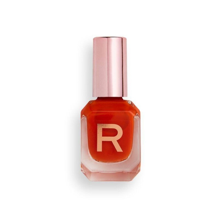 Makeup Revolution High Gloss Nail Polish 10ml - Mango in de groep BEAUTY & HEALTH / Manicure/pedicure / Nagellak bij TP E-commerce Nordic AB (A11882)