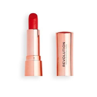 Makeup Revolution Satin Kiss Lipstick - Decadence in de groep BEAUTY & HEALTH / Makeup / Lippen / Lippenstift bij TP E-commerce Nordic AB (A12015)
