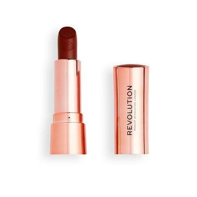 Makeup Revolution Satin Kiss Lipstick - Fling in de groep BEAUTY & HEALTH / Makeup / Lippen / Lippenstift bij TP E-commerce Nordic AB (A12016)