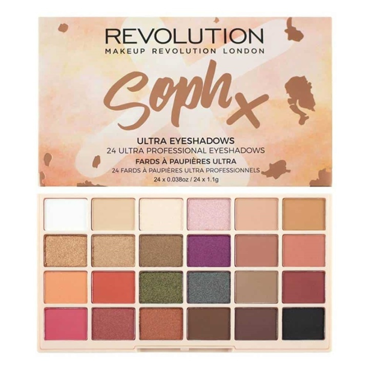 Makeup Revolution Soph Eyeshadow Palette in de groep BEAUTY & HEALTH / Makeup / Ogen & Wenkbrauwen / Oogschaduw bij TP E-commerce Nordic AB (A12027)