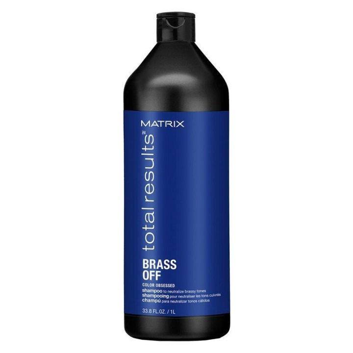Matrix Total Results Brass Off Shampoo 1000ml in de groep BEAUTY & HEALTH / Haar & Styling / Haarverzorging / Shampoo bij TP E-commerce Nordic AB (A12062)