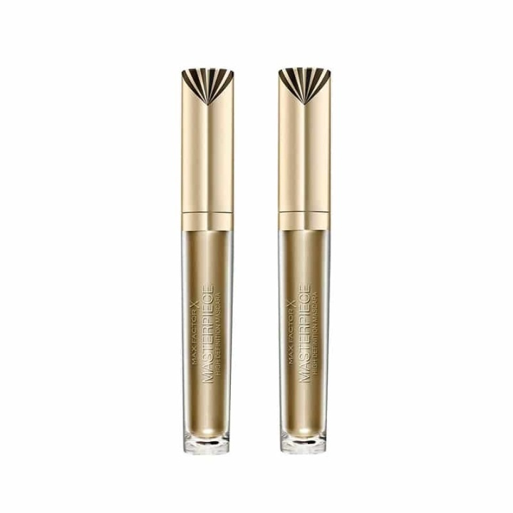 2-pack Max Factor Masterpiece Mascara Rich Black 4,5ml in de groep BEAUTY & HEALTH / Makeup / Ogen & Wenkbrauwen / Mascara bij TP E-commerce Nordic AB (A12075)