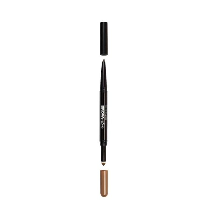 Maybelline Brow Satin Duo Pencil Dark Blond in de groep BEAUTY & HEALTH / Makeup / Ogen & Wenkbrauwen / Wenkbrauwpotloden bij TP E-commerce Nordic AB (A12121)