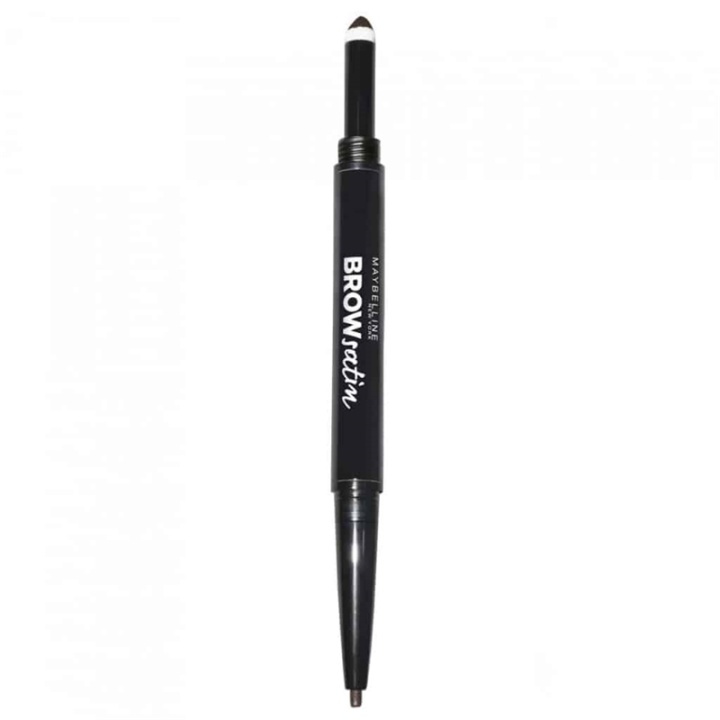 Maybelline Brow Satin Duo Pencil Dark Brown in de groep BEAUTY & HEALTH / Makeup / Ogen & Wenkbrauwen / Wenkbrauwpotloden bij TP E-commerce Nordic AB (A12122)