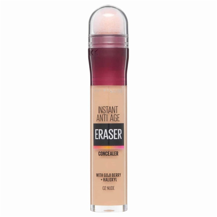 Maybelline Instant Anti Age Eraser Concealer - 02 Nude in de groep BEAUTY & HEALTH / Makeup / Make-up gezicht / Concealer bij TP E-commerce Nordic AB (A12140)