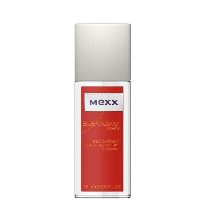 Mexx Energizing Man Deo Spray 75ml in de groep BEAUTY & HEALTH / Geuren & Parfum / Deodorant / Deodorant voor vrouwen bij TP E-commerce Nordic AB (A12159)