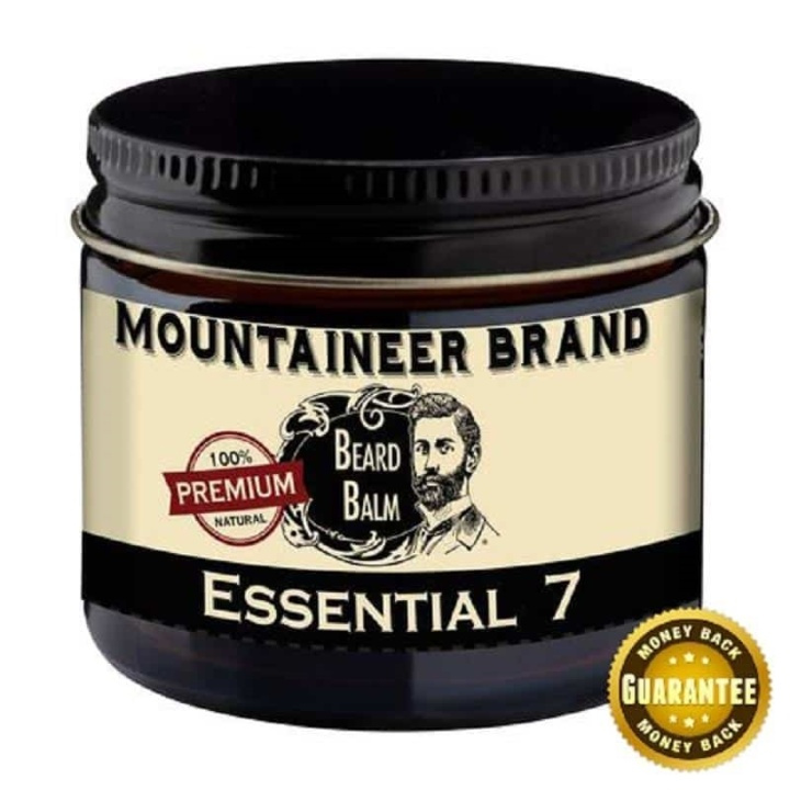 Mountaineer Brand Premium Essential 7 Beard Balm 60ml in de groep BEAUTY & HEALTH / Haar & Styling / Baardverzorging / Baardolie bij TP E-commerce Nordic AB (A12301)