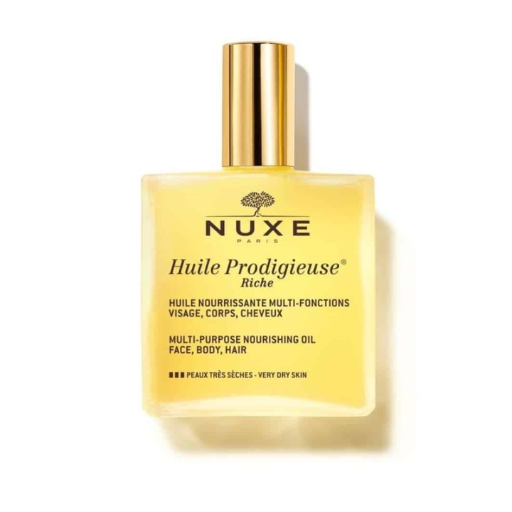 Nuxe Huile Prodigieuse Riche Multi-Purpose Nourishing Oil 100ml in de groep BEAUTY & HEALTH / Haar & Styling / Haarverzorging / Haarolie bij TP E-commerce Nordic AB (A12326)