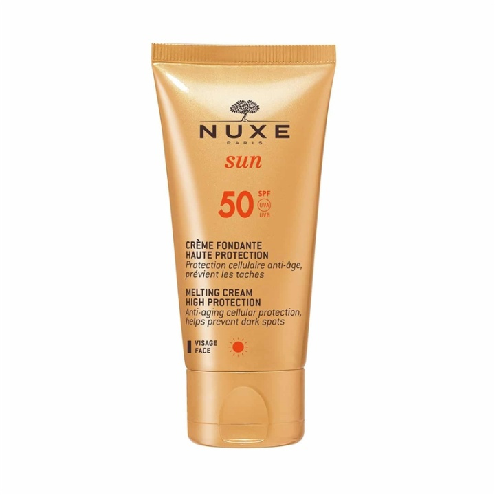 Nuxe Sun Melting Cream High Protection SPF50 50ml in de groep BEAUTY & HEALTH / Huidsverzorging / Zonnebank / Zonnebescherming bij TP E-commerce Nordic AB (A12339)