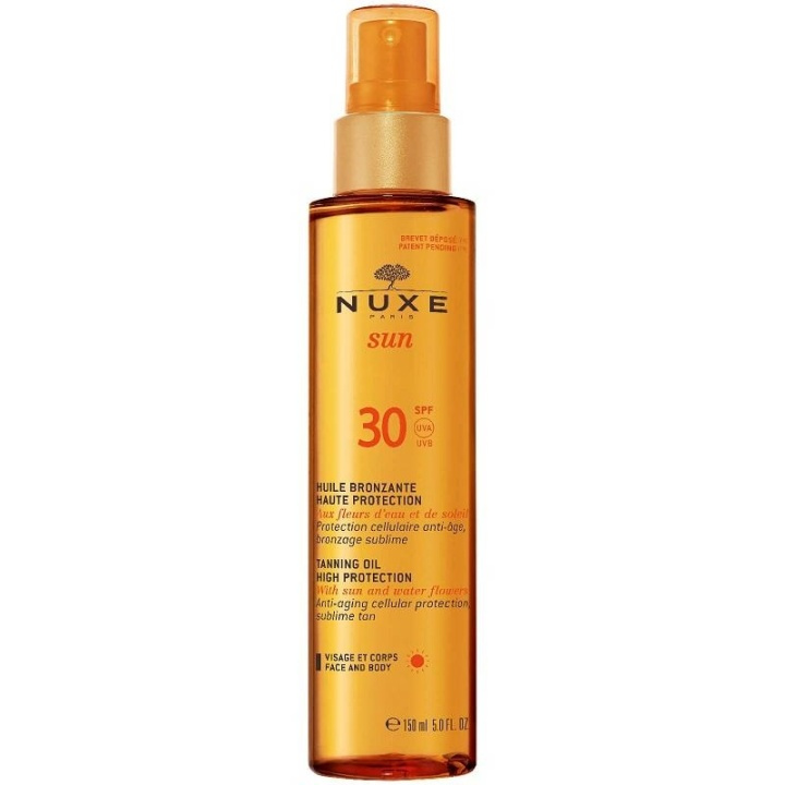 Nuxe Sun Tanning Oil High Protection SPF30 150ml in de groep BEAUTY & HEALTH / Huidsverzorging / Zonnebank / Zonnebescherming bij TP E-commerce Nordic AB (A12343)