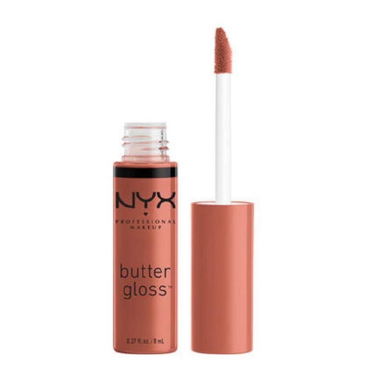 NYX PROF. MAKEUP Butter Lip Gloss - Bit of Honey in de groep BEAUTY & HEALTH / Makeup / Lippen / Lipp gloss bij TP E-commerce Nordic AB (A12390)