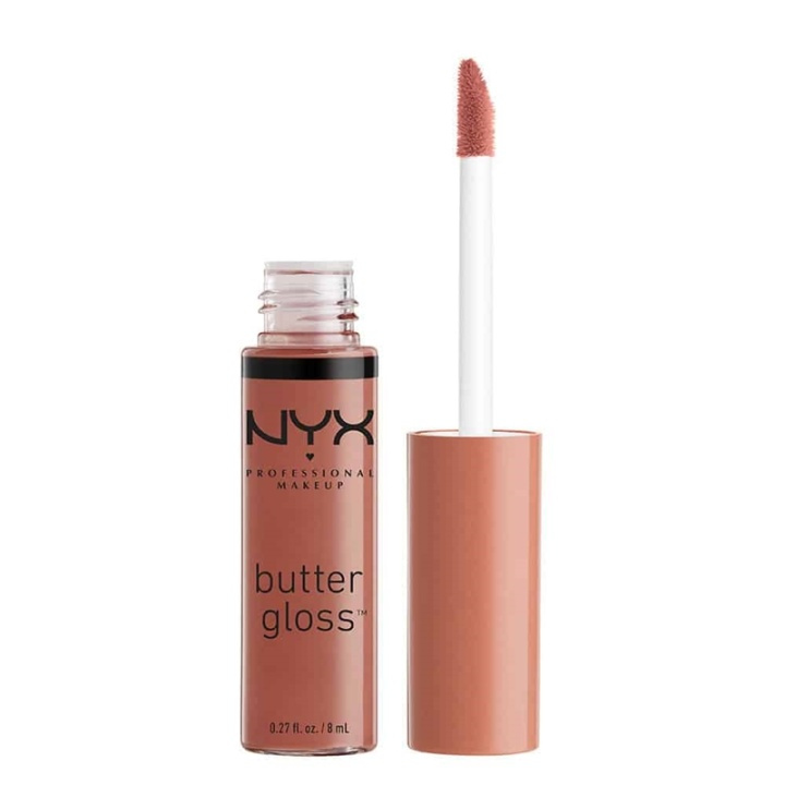 NYX PROF. MAKEUP Butter Lip Gloss - Praline in de groep BEAUTY & HEALTH / Makeup / Lippen / Lipp gloss bij TP E-commerce Nordic AB (A12397)