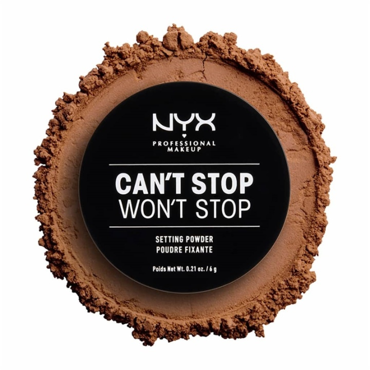 NYX PROF. MAKEUP Cant Stop Wont Stop Setting Powder - Medium/Deep in de groep BEAUTY & HEALTH / Makeup / Make-up gezicht / Poeder bij TP E-commerce Nordic AB (A12443)