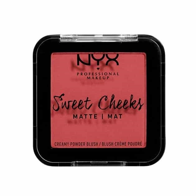 NYX PROF. MAKEUP Sweet Cheeks Creamy Matte Powder Blush - Citrine Rose in de groep BEAUTY & HEALTH / Makeup / Make-up gezicht / Rouge / Bronzer bij TP E-commerce Nordic AB (A12577)