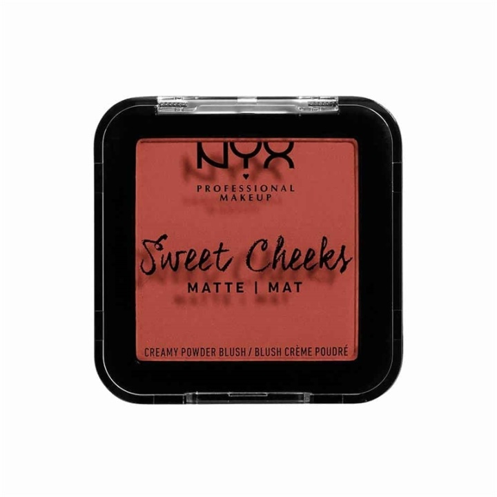 NYX PROF. MAKEUP Sweet Cheeks Creamy Matte Powder Blush - Summer Breeze in de groep BEAUTY & HEALTH / Makeup / Make-up gezicht / Rouge / Bronzer bij TP E-commerce Nordic AB (A12585)