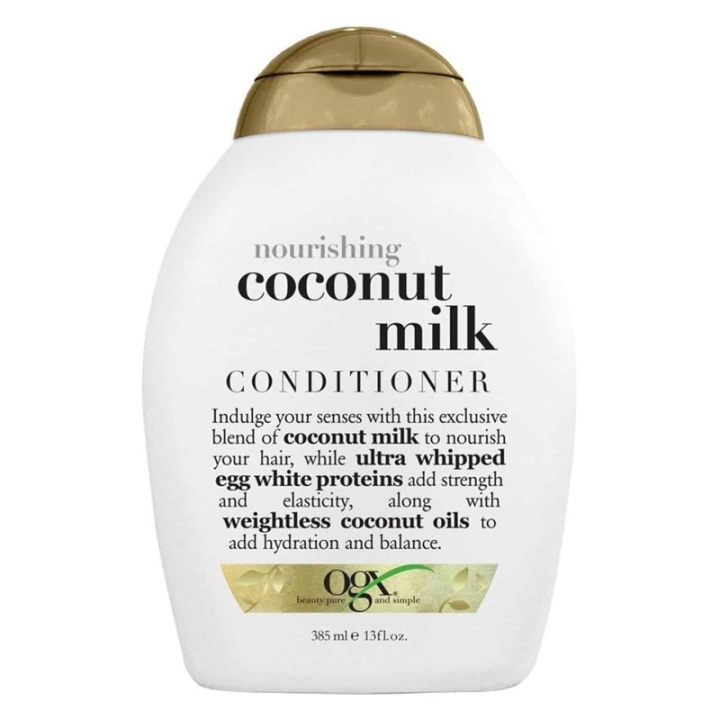 OGX Nourishing Coconut Milk Conditioner 385ml in de groep BEAUTY & HEALTH / Haar & Styling / Haarverzorging / Conditioner bij TP E-commerce Nordic AB (A12605)