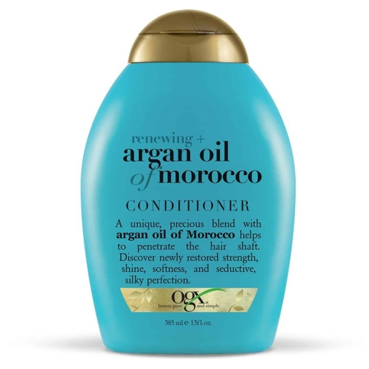 OGX Renewing Argan Oil of Morocco Conditioner 385ml in de groep BEAUTY & HEALTH / Haar & Styling / Haarverzorging / Conditioner bij TP E-commerce Nordic AB (A12607)