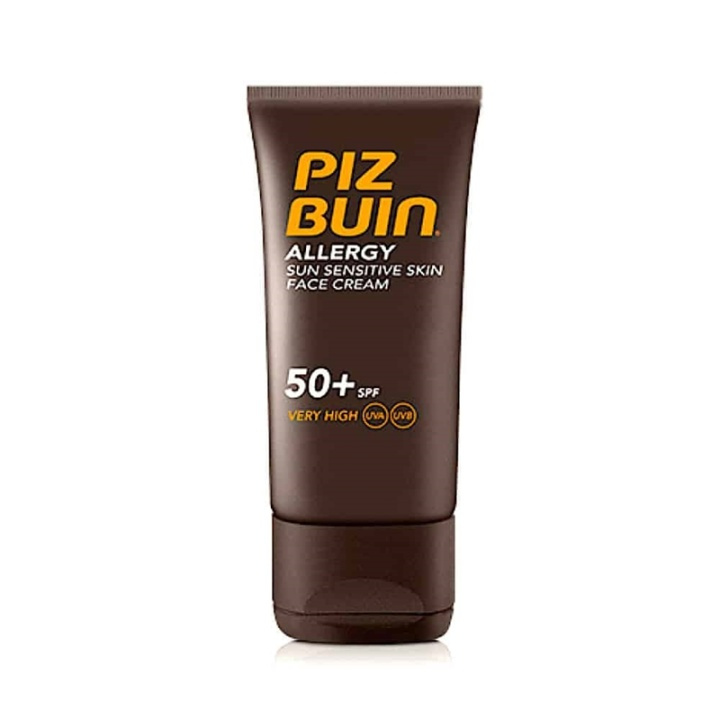 Piz Buin Allergy Sun Sensitive Skin Face Cream SPF50 50ml in de groep BEAUTY & HEALTH / Huidsverzorging / Zonnebank / Zonnebescherming bij TP E-commerce Nordic AB (A12738)