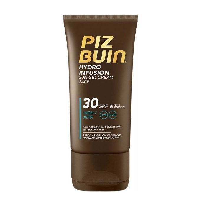 Piz Buin Hydro Infusion Sun Gel Cream Face SPF30 50ml in de groep BEAUTY & HEALTH / Huidsverzorging / Zonnebank / Zonnebescherming bij TP E-commerce Nordic AB (A12742)