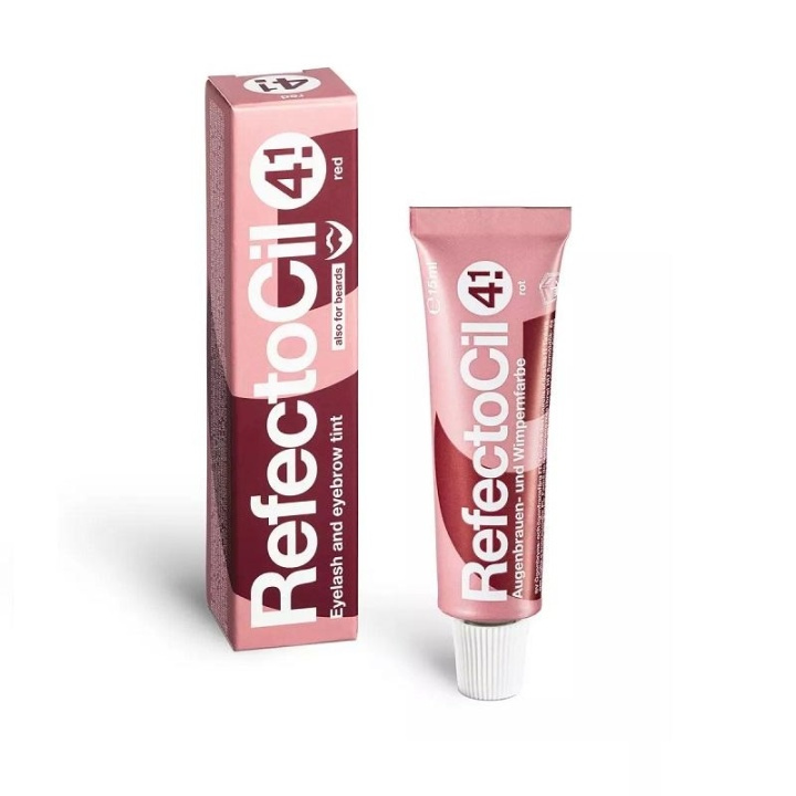 RefectoCil Eyelash and Eyebrow Tint Red No. 4.1 - 15ml in de groep BEAUTY & HEALTH / Makeup / Ogen & Wenkbrauwen / Mascara bij TP E-commerce Nordic AB (A12841)