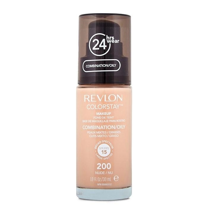 Revlon Colorstay Makeup Combination/Oily Skin - 200 Nude 30ml in de groep BEAUTY & HEALTH / Makeup / Make-up gezicht / Foundation bij TP E-commerce Nordic AB (A12877)