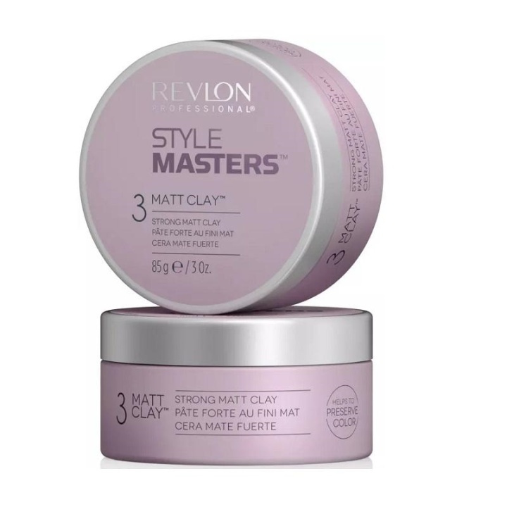 Revlon Style Masters 3 - Strong Matt Clay 85g in de groep BEAUTY & HEALTH / Haar & Styling / Hair styling / Haarwax bij TP E-commerce Nordic AB (A12884)