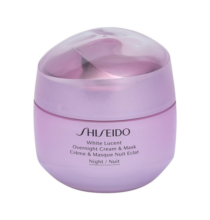 Shiseido White Lucent Overnight Cream And Mask 75ml in de groep BEAUTY & HEALTH / Huidsverzorging / Gezicht / Gezichtscrèmes bij TP E-commerce Nordic AB (A13016)