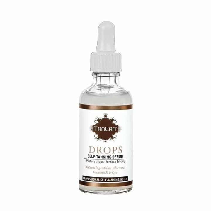 TanCan Drops Self-Tanning Serum 50ml in de groep BEAUTY & HEALTH / Huidsverzorging / Zonnebank / Bruin zonder zon bij TP E-commerce Nordic AB (A13038)