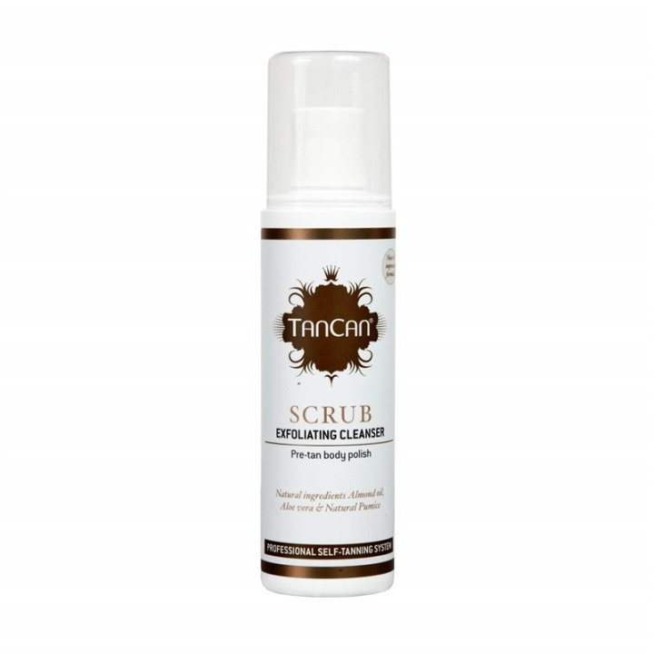 TanCan Scrub Exfoliating Cleanser 200ml in de groep BEAUTY & HEALTH / Huidsverzorging / Lichaamsverzorging / Body lotion bij TP E-commerce Nordic AB (A13040)