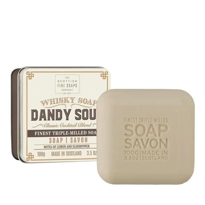 Scottish Fine Soaps Soap Bar Dandy Sour 100g in de groep BEAUTY & HEALTH / Haar & Styling / Baardverzorging / Overige baardverzorging bij TP E-commerce Nordic AB (A13055)