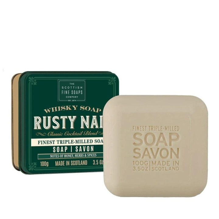 Scottish Fine Soaps Soap Bar Rusty Nail 100g in de groep BEAUTY & HEALTH / Haar & Styling / Baardverzorging / Overige baardverzorging bij TP E-commerce Nordic AB (A13056)