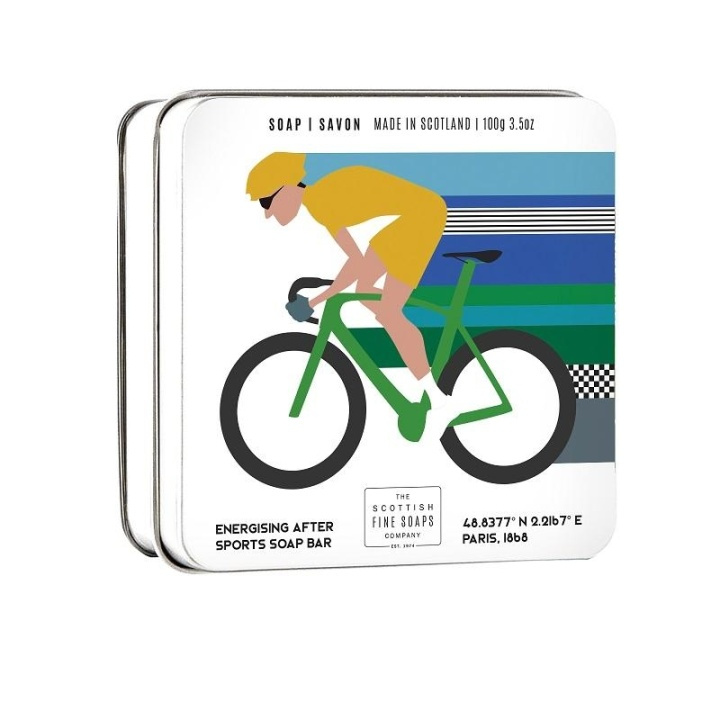 Scottish Fine Soaps Sports Soap Bar Cycling 100g in de groep BEAUTY & HEALTH / Haar & Styling / Baardverzorging / Overige baardverzorging bij TP E-commerce Nordic AB (A13059)