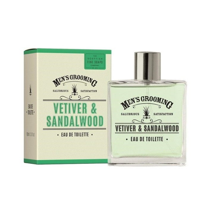 Scottish Fine Soaps Vetiver & Sandalwood Edt 100ml in de groep BEAUTY & HEALTH / Cadeausets / Cadeausets voor hem bij TP E-commerce Nordic AB (A13077)