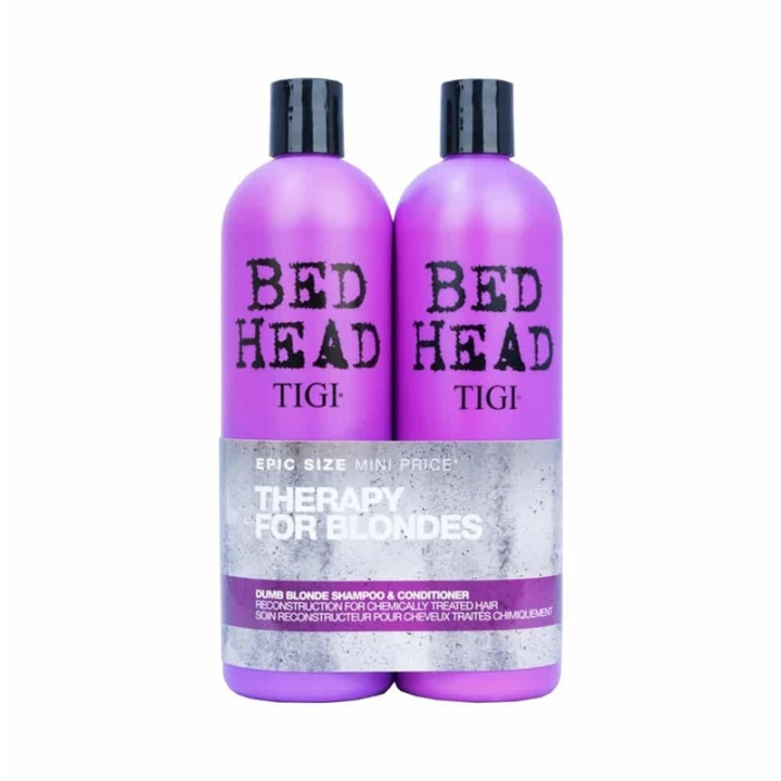 Tigi Bed Head Dumb Blonde Tweens 2x750ml in de groep BEAUTY & HEALTH / Haar & Styling / Haarverzorging / Shampoo bij TP E-commerce Nordic AB (A13090)