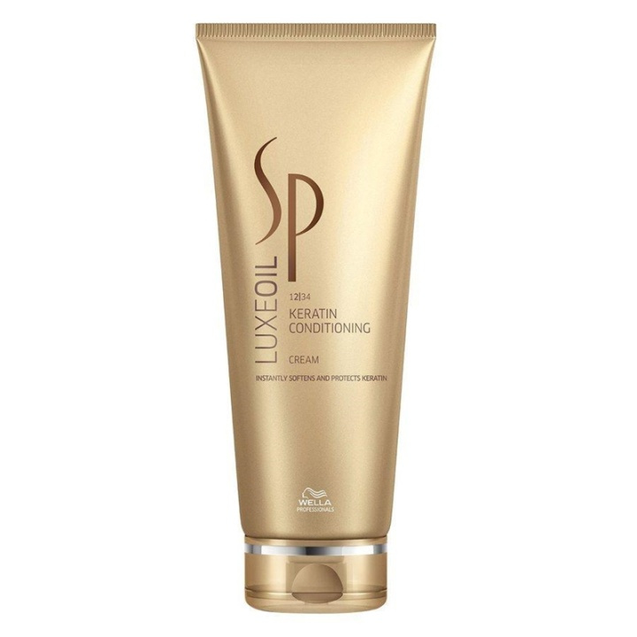 Wella SP LuxeOil Keratin Conditioning Cream 200ml in de groep BEAUTY & HEALTH / Haar & Styling / Haarverzorging / Conditioner bij TP E-commerce Nordic AB (A13156)