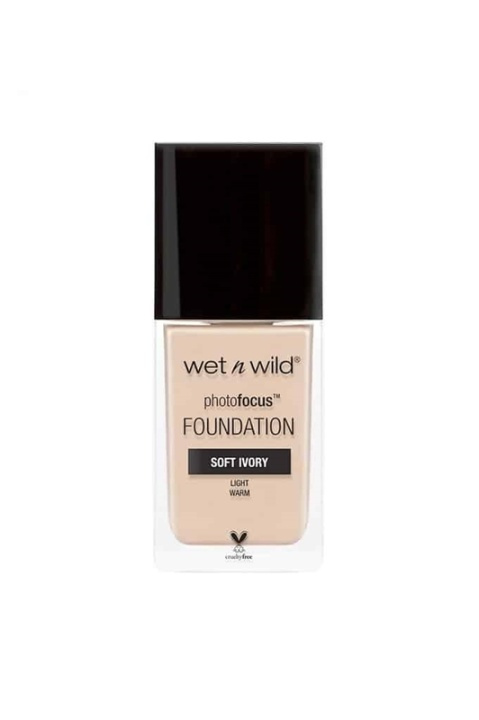 Wet n Wild Photo Focus Foundation Soft Ivory 30ml in de groep BEAUTY & HEALTH / Makeup / Make-up gezicht / Foundation bij TP E-commerce Nordic AB (A13218)