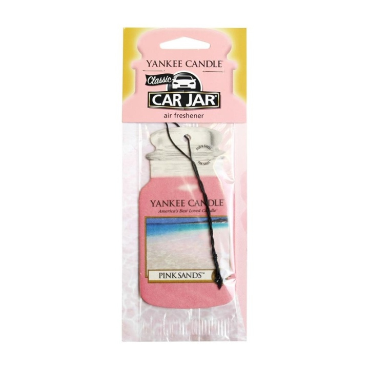 Yankee Candle Car Jar Air Freshener Pink Sands in de groep BEAUTY & HEALTH / Geuren & Parfum / Overige geuren / Geurkaarsen bij TP E-commerce Nordic AB (A13253)