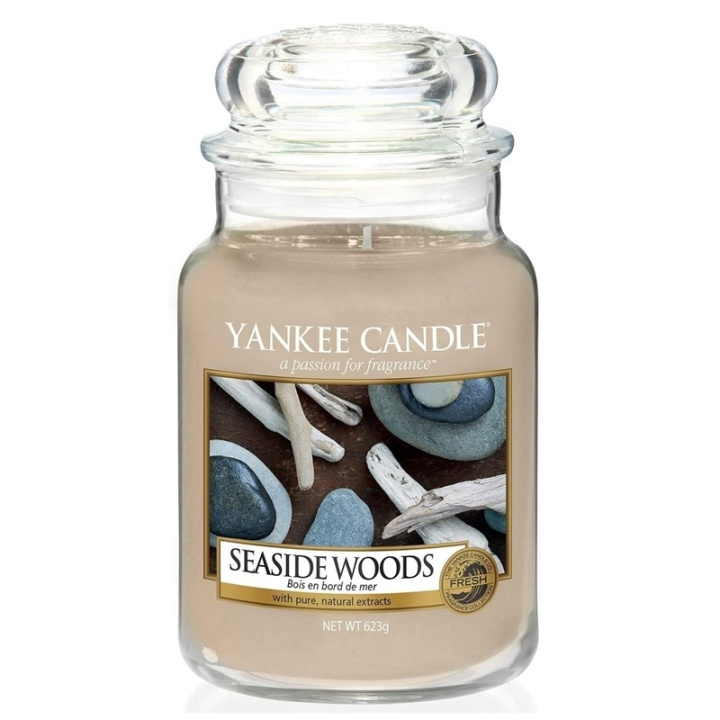 Yankee Candle Classic Large Jar Seaside Woods 623g in de groep BEAUTY & HEALTH / Geuren & Parfum / Overige geuren / Geurkaarsen bij TP E-commerce Nordic AB (A13265)