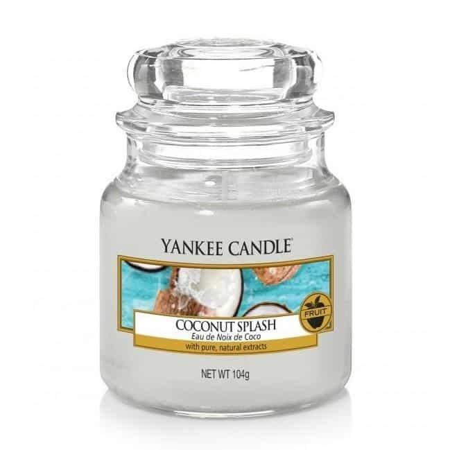 Yankee Candle Classic Medium Jar Coconut Splash 411g in de groep BEAUTY & HEALTH / Geuren & Parfum / Overige geuren / Geurkaarsen bij TP E-commerce Nordic AB (A13281)