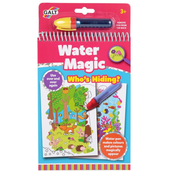 Galt Water Magic Vem gömmer sig in de groep SPEELGOED, KINDER- & BABYPRODUCTEN / Speelgoed / Tekenen & Tellen bij TP E-commerce Nordic AB (A13413)