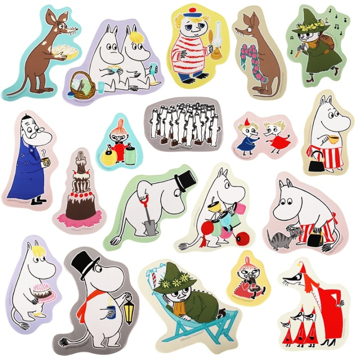 Mumin Magnet Lek in de groep SPEELGOED, KINDER- & BABYPRODUCTEN / Speelgoed / Bouwspeelgoed / Bouwblokken bij TP E-commerce Nordic AB (A13495)