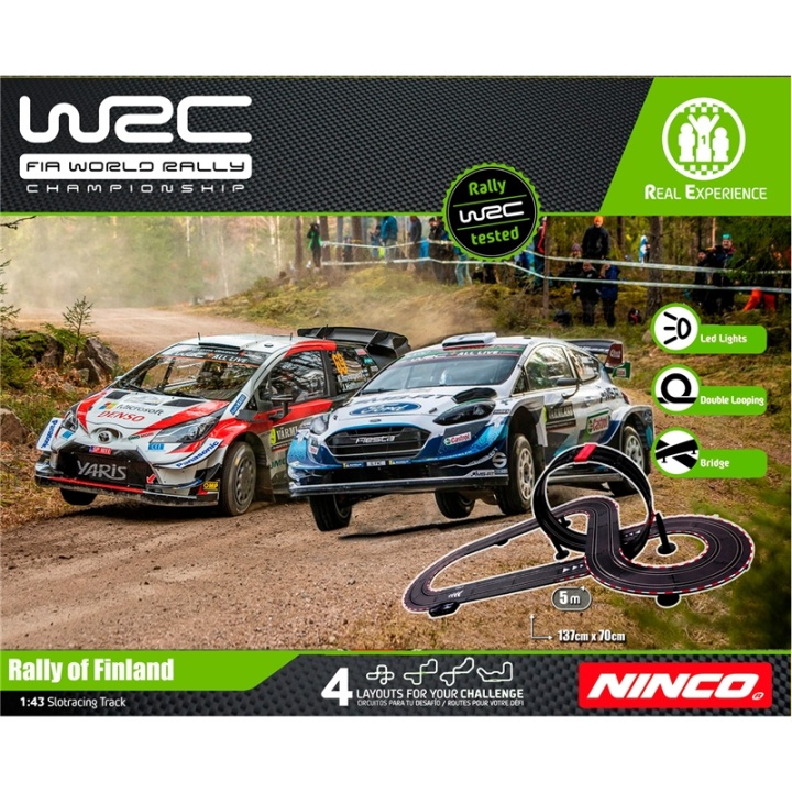 Ninco WRC Rally of Finland in de groep SPEELGOED, KINDER- & BABYPRODUCTEN / Op afstand bestuurbaar / Autobanen / Banen bij TP E-commerce Nordic AB (A13508)