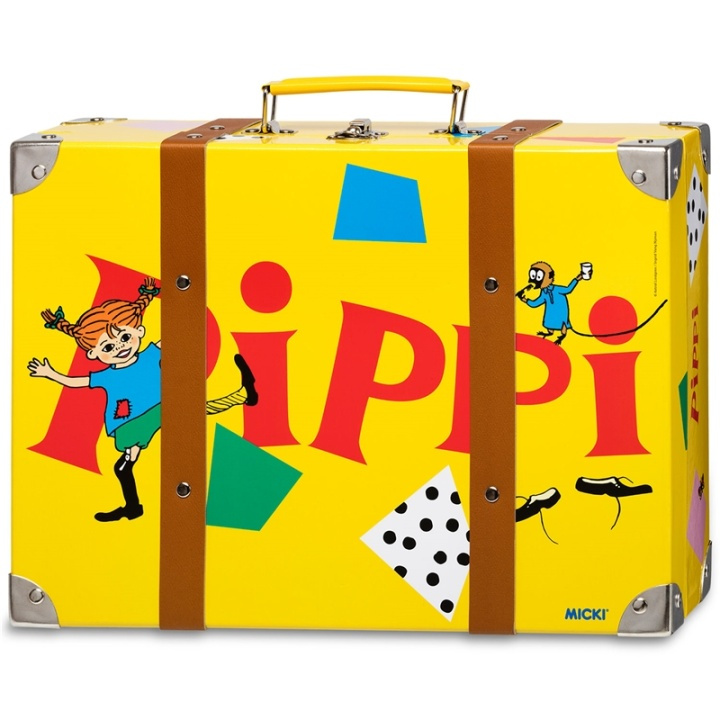 Pippi Koffert Gul 32cm in de groep SPEELGOED, KINDER- & BABYPRODUCTEN / Kinderkamer / Opslag bij TP E-commerce Nordic AB (A13517)